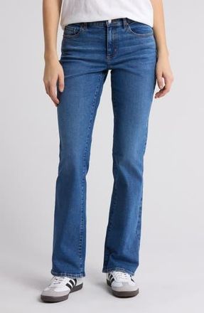 PacSun Low Rise Stretch Bootcut Jeans in Medium Indigo at Nordstrom Rack, Size 25