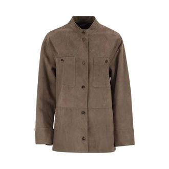 Max Mara Dames, Jassen, Bruin, Maat: 2XS Su&egrave;de