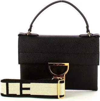 Coccinelle Womens Handbag Black Cowhide Bags - Handbags