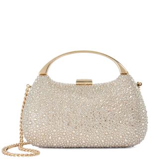 Dune London Womens Accessories Established - Embellished Occasion Bag - Gold - One Size