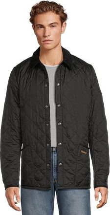 Barbour Barbour Heritage Liddesdale Quilted Jacket Mens Clothing Black : 2XL, Polyamide