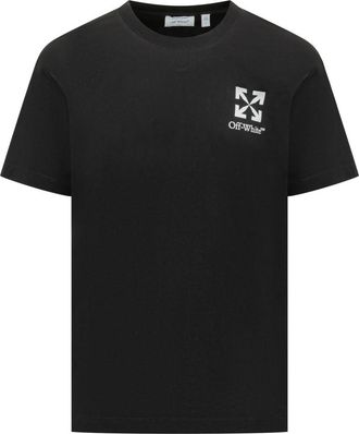 Off-white Black Crew Neck T-Shirt