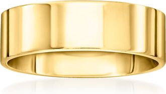 RS Pure by Ross-Simons 18kt Gold Over Sterling Large-Band Ring