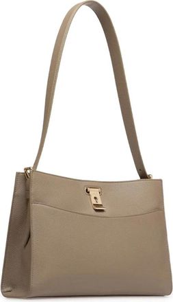 Bally Shoulder Bag - Dames - Schoudertassen - Beige - ONE Size - Leer - Tassen