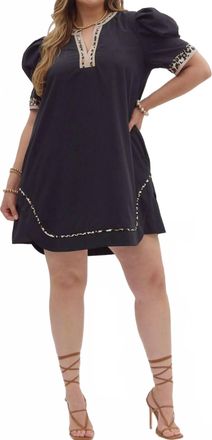 Entro Life On The Edge Dress In Black