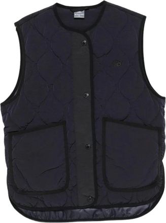 New Balance Gilet trapuntato - - Sport - Donna - Blu - S