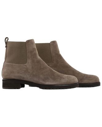 Loro Piana Womens Suede Chelsea Bootie (Authentic Pre-Loved)