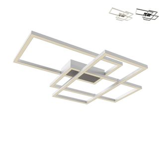 Maytoni Line Plafoniera Led Quadrata Integrata Bianca