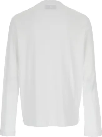 Ami Logo-Embroidered Organic Cotton T-Shirt - White