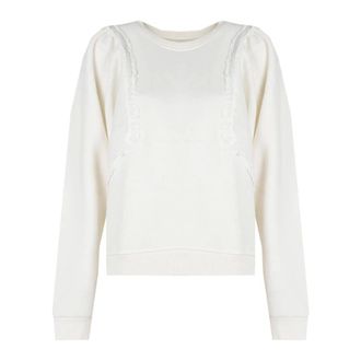 Pepe Jeans London Esther Sweatshirt - Dames - Sweatshirts & Hoodies - Beige - Maat: XL Katoen