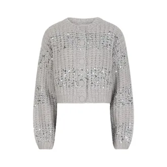 Dante6 Dames, Truien, Grijs, Maat: XS Wol