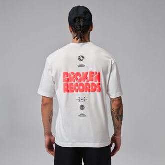 Nike Jordan Mens Jordan Graphic T-Shirt in White | IF3055-100