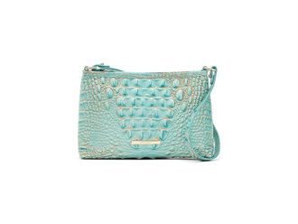 Brahmin Lorelei Cross Body Womens Handbags Waterfall, Leather/Polyester