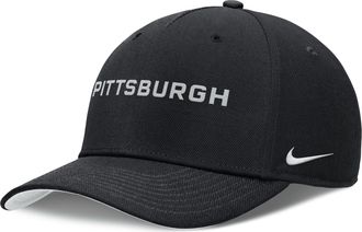 Nike Pittsburgh Pirates Rise Nike Mens Dri-FIT MLB Adjustable Hat in Black | NB460G9HPTB-Z8T