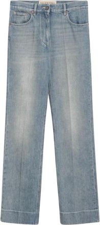 Valentino Dames, Jeans, Blauw, Maat: W27 Denim
