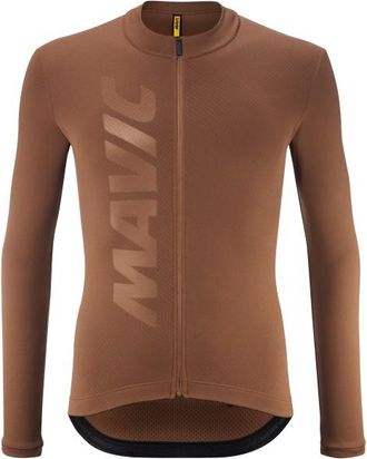 Mavic Aksium Thermo Jersey Velotrikot f&uuml;r Herren | braun