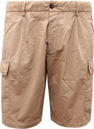 BRIGLIA 1949 Cargo Bermuda Shorts - Heren - Korte Broeken - Beige - 2XL - Katoen - Korte Broeken