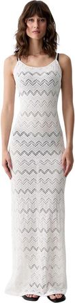 Vilebrequin Lisanna Maxi Jurk - Dames - Strandmode - Wit - M - Badmode