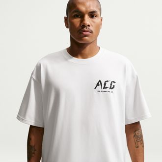 Nike Mens Nike ACG Dri-FIT T-Shirt in White | IH1314-121