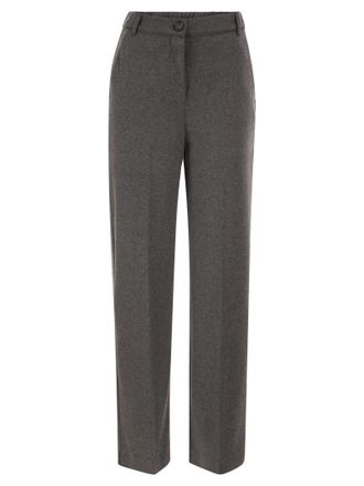 Max Mara Weekend Maxmara Wkdorata stretchbroek met rechte pijpen