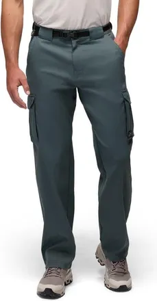 Prana Zion Relaxed Fit Cargo Pants in Grey Blue at Nordstrom, Size 34 X 32