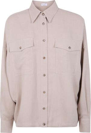 Brunello Cucinelli Long Sleeves Oversized Shirt