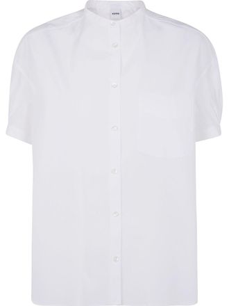 Aspesi peplum-sleeve button-up shirt - women - Cotton - 40 - White