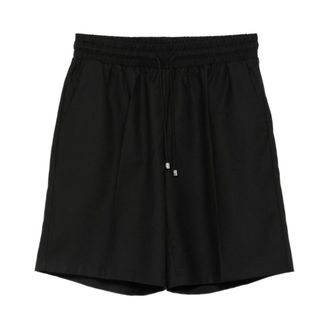 John Richmond Casual Shorts, male, Black, Size: XS Zulara Shorts
