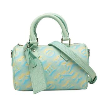 Louis Vuitton Pre-owned Nano Speedy - unisex - Louis Vuitton Vintage - Vintage Handbags - Green - ONE SIZE - Pre-owned