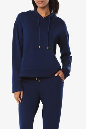 Helen Jon Hoodie With Front Pocket in Navy at Nordstrom, Size X-Small