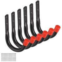 OEM Ganchos De Almacenamiento De Alta Resistencia Para Garajes, Soportes De Pared Universales En Forma De U, Perfectos Para Colgar Bicicletas, Sillas, Esc