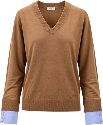 Liu Jo Mujer, Jerseys, Beige, Talla: M