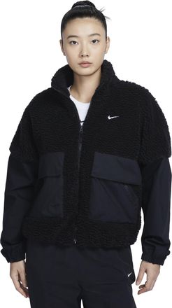 Nike (WMNS) Nike Sportswear Essential Jacket Asia Sizing Black FV8017-010