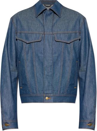 Moschino Denim jacket - Heren - Spijkerjassen - Blauw - XL - Denim - Jassen