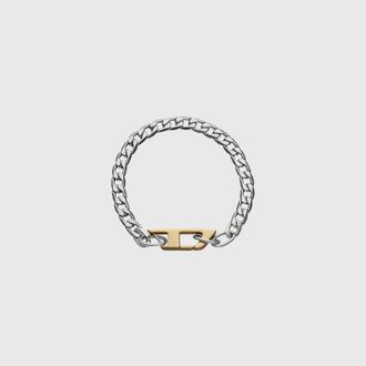 Diesel Stainless steel chain bracelet - Bracelets - Unisex - Silver