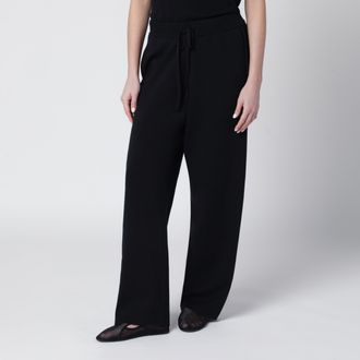Entire studios Uniform black cotton trousers