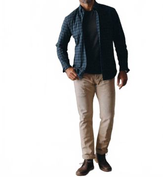 Taylor Stitch The Jack Button Down Shirt In Blackwatch Plaid