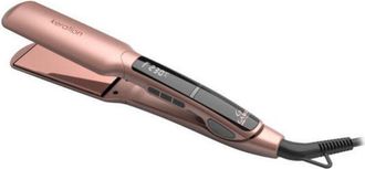 Gama Ga.ma X-wide Keration Plancha De Pelo Caliente Rosa 185 M