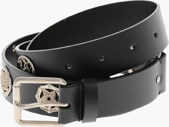 Dior Cintura in Pelle con Dettagli in Metallo 30mm Dior