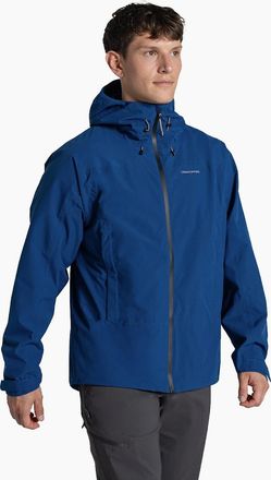 Craghoppers Mens Craghoppers Mens Ponsa Waterproof Jacket - Blue - Size: 40/Regular