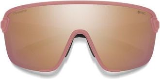 Smith Bobcat 135mm ChromaPop Shield Sunglasses in Chromapop Rose Gold at Nordstrom