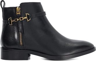 Dune London Parklyn Leather Ankle Boots