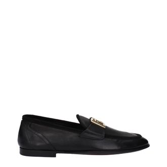 Dolce & Gabbana Dolce&Gabbana Ariosto Herrens Leder-Loafer Schwarz