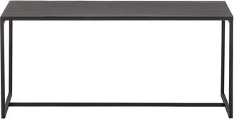 Miliboo Mesa De Centro Industrial Metal Negro Karl