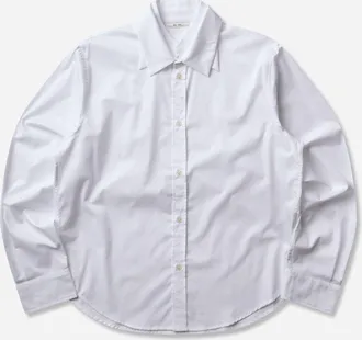 _J.L-A.L_ Men s Triple Collar Shirt White