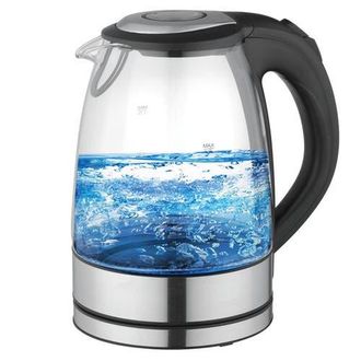 Better Chef 1.7 L Cordless Electric Glass and Stainless Steel Tea Kettle in Silver at Nordstrom