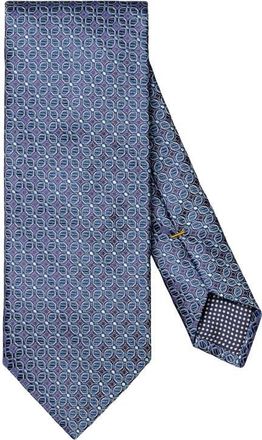 Eton Medallion Silk Tie in Navy at Nordstrom