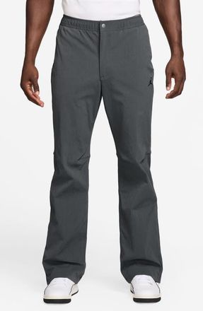 Nike Jordan Flight Essentials Straight Leg Pants in Iron Grey/Black at Nordstrom, Size Medium
