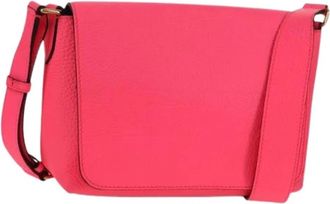 Burberry Pre-owned Vintage Cross Body Bag - Dames - Vintage Schoudertas - Roze - ONE Size - Leer - Vintage