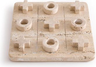 AM.PM Tic-tac-toe spel in travertijn, Trevi